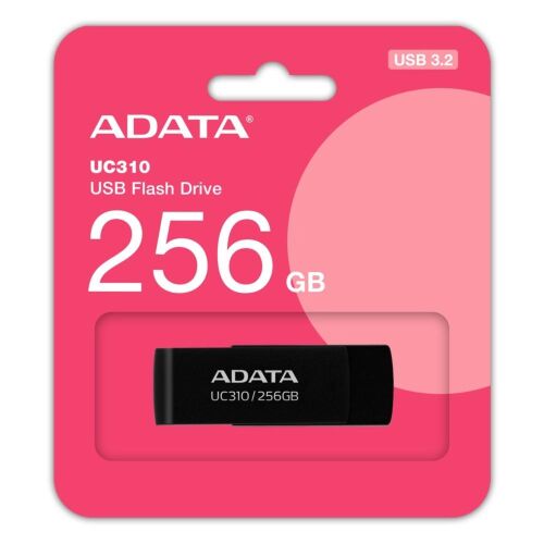 Adata UC310-256GB 256GB USB3.2 Gen1 Black Flash Bellek - ADATA