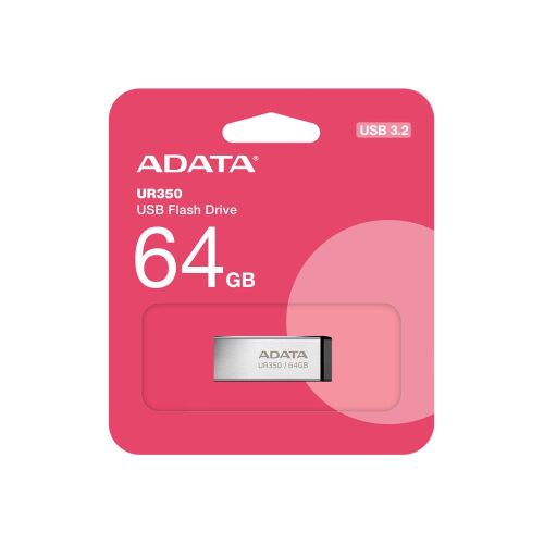 Adata UR350-64G 64GB USB3.2 Gen1 Metal Flash Bellek - ADATA