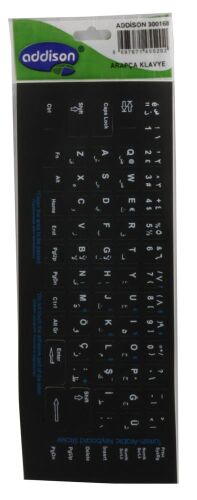 Addison 300168 Arapça q Klavye Stıker - ADDISON