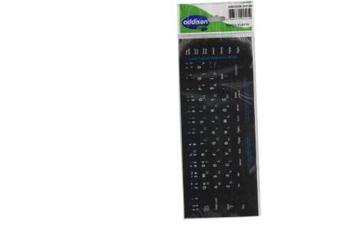 Addison 300169 Rusça q SiyahKlavye Stıker - 1
