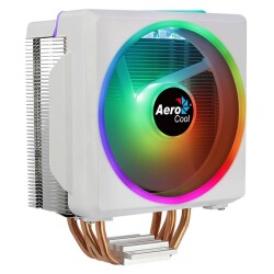 Aerocool AE-CC-CYLN4F-W Cylon 4F Beyaz 12cm ARGB Şeffaf Fan İşlemci Soğutucu - 1