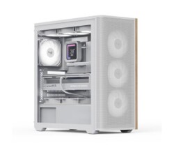 Aerocool AE D501A WH 4x12cm Fanlı Ahşap Ön Panel Tempered Cam Yan ve Mesh Ön Panel, USB Type-C,ATX - 2