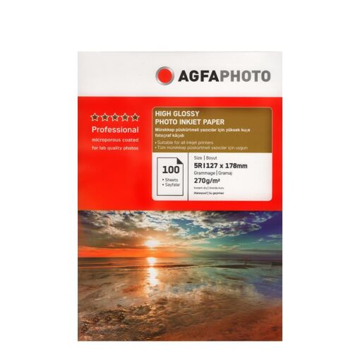 Agfa Photo Glossy,Parlak 13x18 270Gr/m² Fotoğraf Kağıdı 100 Yaprak - AGFA PHOTO