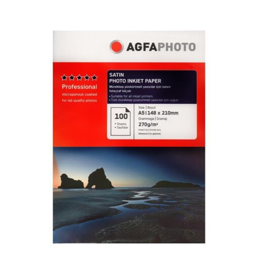 Agfa Photo Satin,Mat 15x21 270Gr/m² Fotoğraf Kağıdı 100 Yaprak - AGFA PHOTO