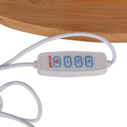 Ahşap Dekoratif Fotoğraflı Masa Lambası - 3