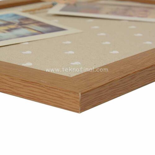 Ahşap Fotoğraflı İpli Mandallı Fotoğraf Çerçevesi 25x33 - 3
