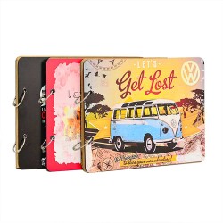 Ahşap Klaket Fotoğraf Albümü - 19,5x26cm - 1