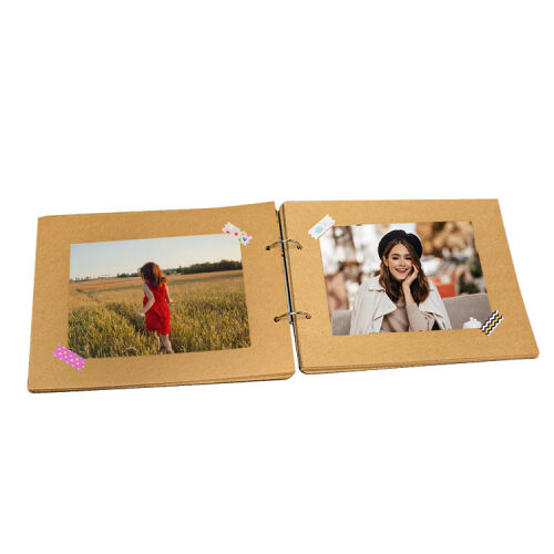 Ahşap Klaket Fotoğraf Albümü - 19,5x26cm - 5