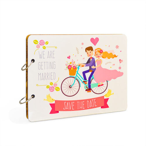 Ahşap Klaket Fotoğraf Albümü - 19,5x26cm - 11