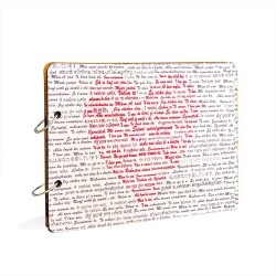 Ahşap Klaket Fotoğraf Albümü - 19,5x26cm - 14