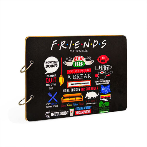 Ahşap Klaket Fotoğraf Albümü - 19,5x26cm - 10