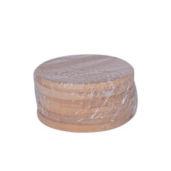 Ahşap Kupa ve Fincan Altlığı - 6'lı paket - 4