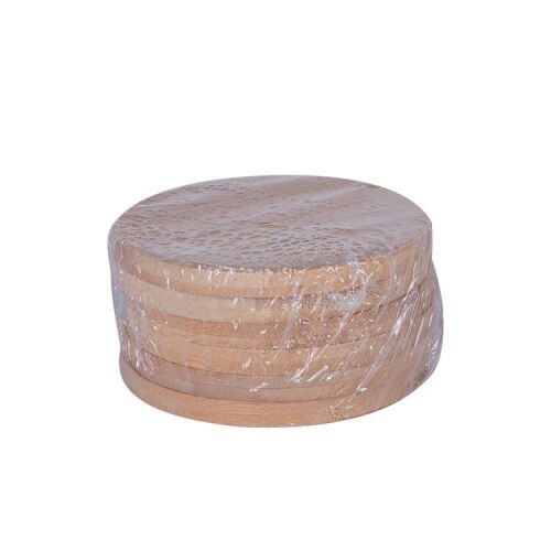 Ahşap Kupa ve Fincan Altlığı - 6'lı paket - 4