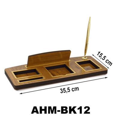 Ahşap Masa İsimliği - Tek Kalemli - 1