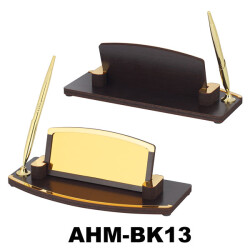 Ahşap Masa İsimliği - Tek Kalemli - 2