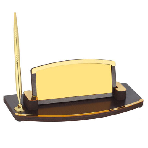 Ahşap Masa İsimliği - Tek Kalemli - 3