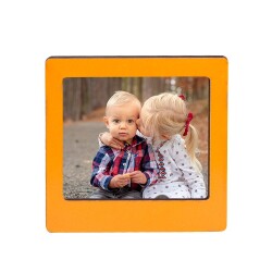 Ahşap Polaroid Mini Fotoğraf Çerçevesi - 9x9cm - 12
