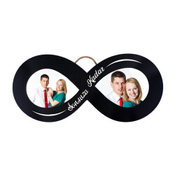 Ahşap Sonsuzluk Fotoğraf Çerçevesi - 1