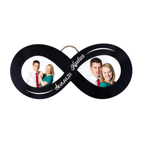 Ahşap Sonsuzluk Fotoğraf Çerçevesi - OFİSOMİ-S