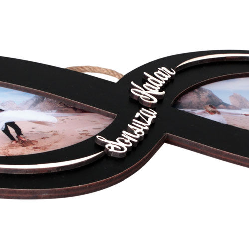 Ahşap Sonsuzluk Fotoğraf Çerçevesi - OFİSOMİ-S (1)