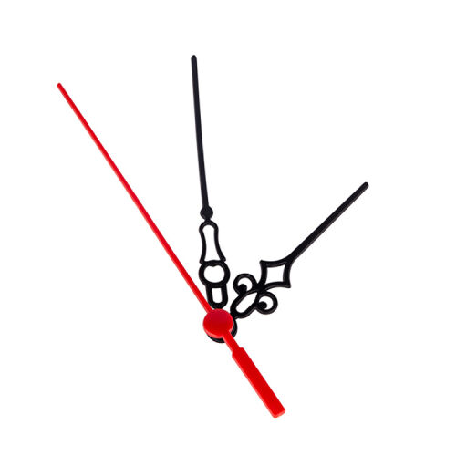 Akrep Yelkovan Saniye - Siyah, Beyaz, Metal - 13