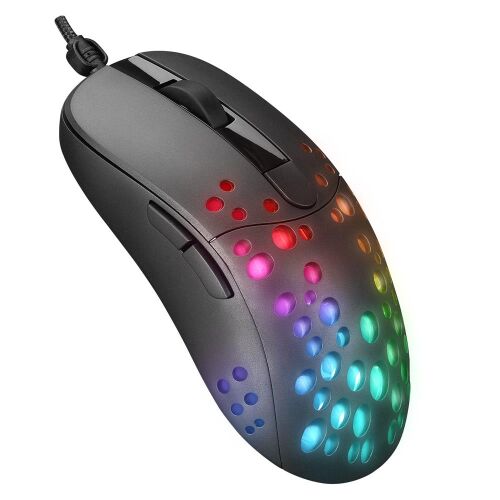 Altec Lansing ALGM7622 Siyah USB Kablolu 6 Tuşlu Renkli Led Işıklı 8000DPI Gaming Oyuncu Mouse - ALTEC (1)