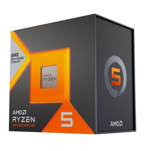 AMD Ryzen 5 7500X3D BOX 6 Core 4.00-4.50GHZ 104MB Cache 65W Am5 Soket Kutulu İşlemci - AMD