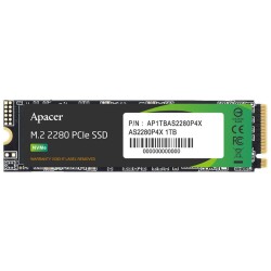 Apacer 1TB AS2280P4X 2100-1700MB-s NVMe PCIe M.2 SSD Disk (AP1TBAS2280P4X-1) - 1