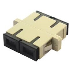 Apronx APX-FA311 Fiber Adapter(SC-SC-PC-MM-DX-Plastic) 20 li paket - 1