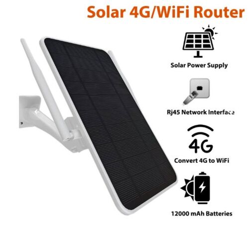 Apronx APX-SR406 Wireless 4G Solar Modem 6w (8 Kullanıcı) 12000mAh - APRONX