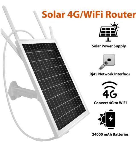 Apronx APX-SR415 Wireless 4G Solar Modem 15w (10-12 Kullanıcı) 20400mAh - 1