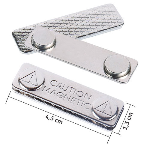 Arkası Yapışkanlı Büyük Metal Mıknatıs - OFİSOMİ-S (1)