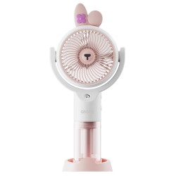 Asonic AFN26 Beyaz 500mAh 2 Kademe (Püskürtme Fonksiyon) Nemlendirici Sprey USB Fan Şarjlı - 2