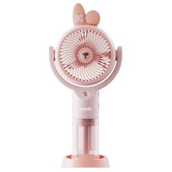 Asonic AFN26 Pembe 500mAh 2 Kademe Nemlendirici Sprey USB Fan - 2