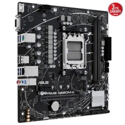 Asus Prime A620M-K 6400MHz (OC) DDR5 Soket AM5 M.2 HDMI VGA mATX Anakart - 2