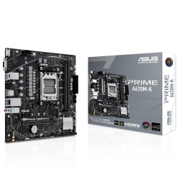 Asus Prime A620M-K 6400MHz (OC) DDR5 Soket AM5 M.2 HDMI VGA mATX Anakart - 1