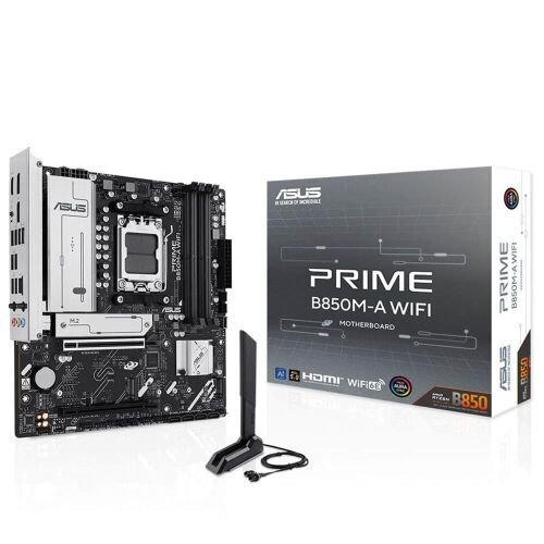 Asus Prime B850M-A WIFI 8000MHz (OC) DDR5 Soket AM5 M.2 HDMI DP mATX Anakart - ASUS (1)