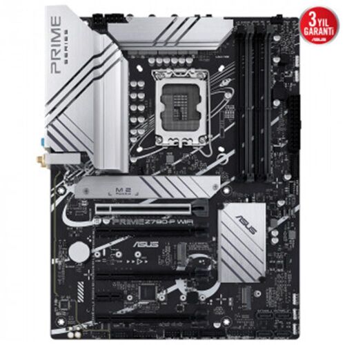 ASUS PRIME Z790-P WIFI INTEL Z790 LGA1700 DDR5 7200 DP HDMI 3X M2 USB3.2 AX WİFİ BT AURA RGB - ASUS (1)