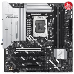 Asus Prime Z890M-PLUS WIFI 7600MHz OC Wi-Fi 7 DDR5 Soket 1851 M.2 HDMI DP mATX Anakart - 1