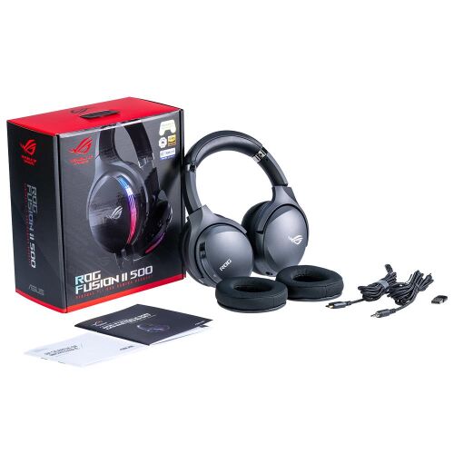 ASUS ROG Fusion II 500 7.1 Surround RGB Mikrofonlu Kablolu Gaming (Oyuncu) Kulaklık - 7