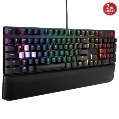 Asus ROG Strix Scope Deluxe NX Red Switch Kablolu Mekanik Oyuncu Klavyesi - 1