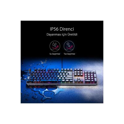 Asus ROG Strix Scope RX Red Optik Switch Mekanik Gaming Klavye - 3