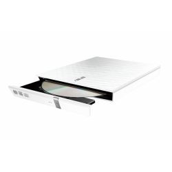 ASUS SDRW-08D2S-U Lite, Usb 2.0, External, Beyaz, Slim, Optik Okuyucu/Yazıcı - 1