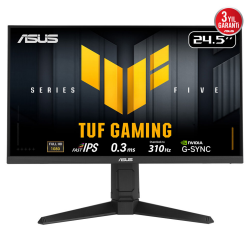 ASUS TUF GAMING VG259QMRL5A 24,5" 0.3ms, 310Hz, Full HD, DP, 2xHDMI, Hoparlör, Pivot, Fast IPS LED, ELMB Sync Premium, GAMING Monitör - 1
