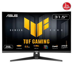 ASUS TUF GAMING VG32VQM5B 31,5" 0,5ms, 250Hz, FullHD Curved, DP, 2xHDMI, VA Panel, 1500R, Display Widget Center, GAMING Monitör - 1
