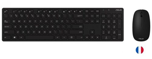 Asus W5000 Fransızca Kablsouz Klavye-Mouse Set Siyah (W5000-France-Syh) - ASUS (1)
