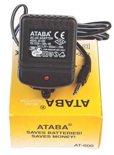 Ataba AT-600 3W, 5.3V 300MAH AC-AC Süpürge Adaptör - ATABA