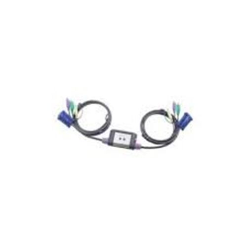 Aten CS62A-A7 2 Port Kvm Switch with Audio PS-2 - 1