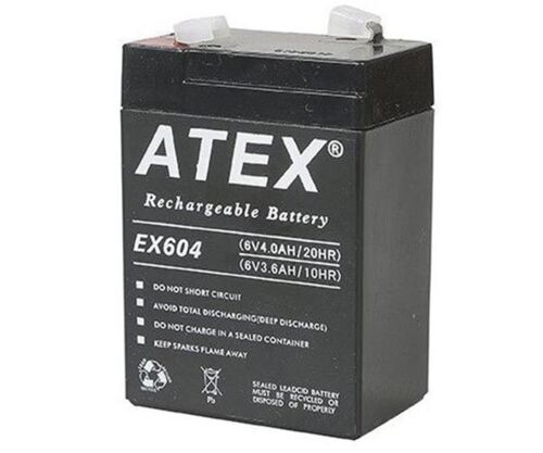 Atex LT-44 4V 4.4AH Fener Aküsü - ATEX