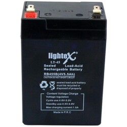 Atex LT-45 4V 5.5AH Fener Aküsü - 1